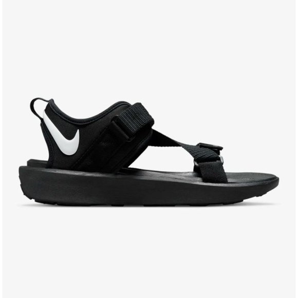 NIKE VISTA Sandals Slides DJ6606-001 Black/White Men\'s Size 13 New In Box